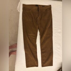 J. Crew Men's Slim Flex Corduroy Pants